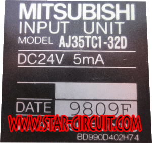 MITSUBISHI-MODEL-AJ35TC1-32D-NAME