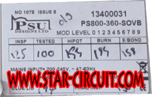 PSU-MODEL-PS800-360-SOVB-NAME