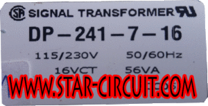 SIGNAL-TRANSFORMER-DP-241-7-16-CC0512-NAME