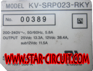 SONY-MODEL KV-SRP023-RKY-NAME