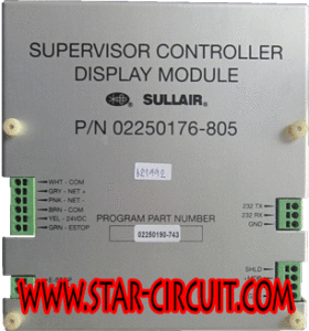 SULLAIR-SUPERVISOR-CONTROLLER-DISPLAY-MODULE-P-N-02250176-805-NAME