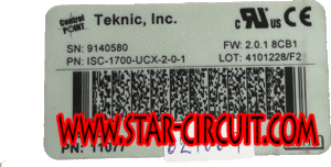 TEKNIC-P-N-ISC-1700-UCX-2-0-1-NAME